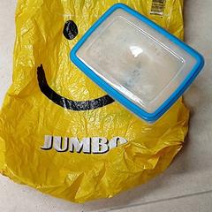 Plastic bag plastic tas, as reported by Qbuzz GD Groningen Peizerweg using iLost