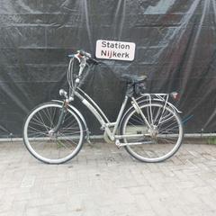 الدراجة Gazelle Zilver/grijs، كما تم الإبلاغ عنه بواسطة Gemeente Nijkerk عبر iLost