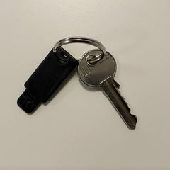 İLost kullanarak Centraal magazijn tarafından bildirildiği gibi Anahtarlar