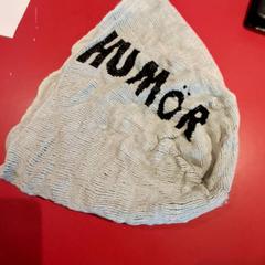 Beanie hat Cotten, grey with black letters, as reported by Fjord Line – MS Stavangerfjord / Bergensfjord using iLost