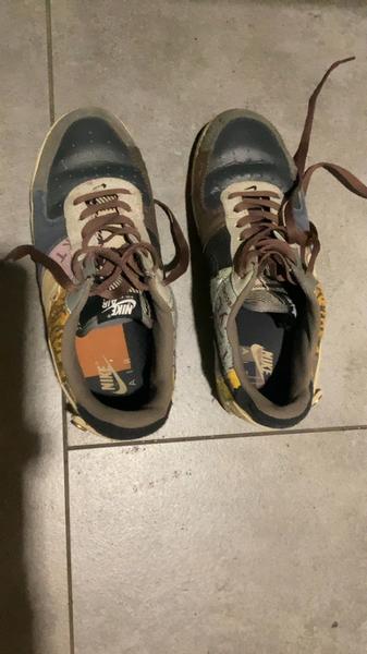 Sabates Dark blue and brown
