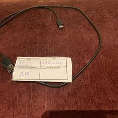 Charging cable Black, as reported by The Dominican using iLost