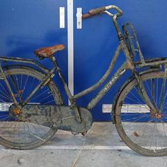 Damcykel Altec Classic zwart, rapporterat av Gemeente Heusden med iLost