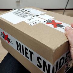 Box Nutrisense, ako bolo nahlásené ibis Schiphol Amsterdam Airport pomocou iLost
