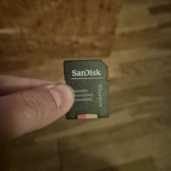 SanDisk microSD, som rapportert til iLost