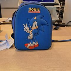 Ryggsäck Sonic, blauw, rapporterat av Centraal magazijn med iLost