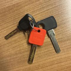 Nyckelring Fietssleutels, rapporterat av Pathé Spuimarkt med iLost