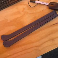 Schaatsbeschermer Zwart, zoals gemeld door Schaatsbaan Rotterdam met iLost