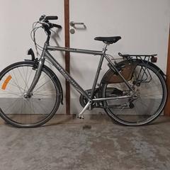 دراجة رجالية Minerva-Malibu Zilver، كما تم الإبلاغ عنه بواسطة Fietsdepot Hasselt عبر iLost