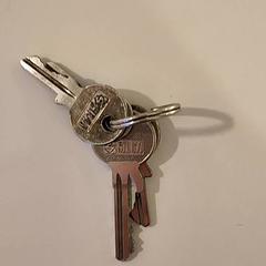 Kľúč, ako bolo nahlásené Bibliotheek Neude (Utrecht) pomocou iLost