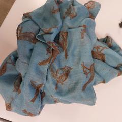 Sjaal Groen met Musjes, zoals gemeld door Vrije Universiteit Amsterdam met iLost