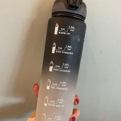Water bottle gradient black and white, segons ha informat MEININGER Hotel Milano Lambrate mitjançant iLost