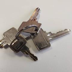 Chiavi, come riportato da Centraal magazijn utilizzando iLost