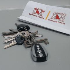 Kľúč, ako bolo nahlásené Gemeente Utrecht pomocou iLost