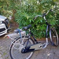 Sparta ebike met accu en niet op slot, som rapporterats till iLost