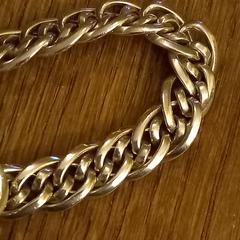 Zilveren schakel armband, iLost-i jakinarazi zaion moduan