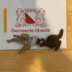Kulcsok, amint azt Gemeente Utrecht az iLost segítségével jelentette.