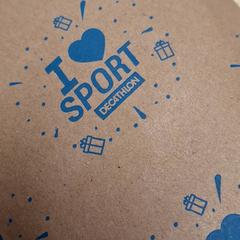 Paquet Décathlon, a été signalé par IKEA Montpellier utilisant iLost