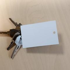 Nycklar, rapporterat av Centraal magazijn med iLost