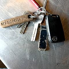 Chaveiro, segundo informou Paaspop usando iLost