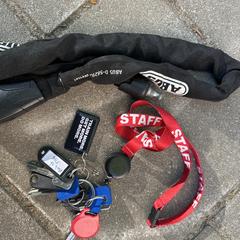 Sleutelbos en fietsslot, ako bolo nahlásené iLost