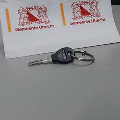 Kulcs, amint azt Gemeente Utrecht az iLost segítségével jelentette.