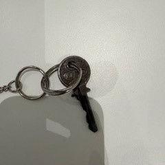 Clé aan blauwe sleutelhanger, a été signalé par Gemeente Diepenbeek utilisant iLost