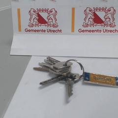 Chaveiro, segundo informou Gemeente Utrecht usando iLost