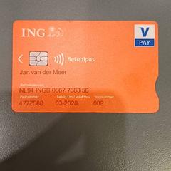 Bankpas  ing, rapporterat av Qbuzz GD Groningen HS med iLost