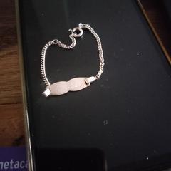 Armbandje kinder zilver Fleur, iLost'a bildirildiği gibi