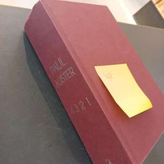 Boek, zoals gemeld door Conscious Hotel Westerpark met iLost