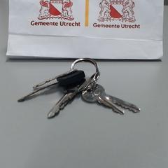 Sleutels, zgłoszono przez Gemeente Utrecht przy użyciu iLost