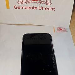Iphone, amint azt Gemeente Utrecht az iLost segítségével jelentette.