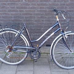 Emakumeen bizikleta Limit Harverd blauw/grijs, gisa salatu by Gemeente Heusden iLost erabiliz