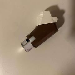 Inhaleter brown, como reportado por Room Mate Bruno utilizando o iLost