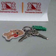Klucz, zgłoszono przez Gemeente Utrecht przy użyciu iLost
