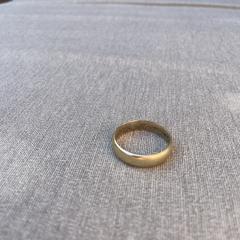 Trouwring goud, iLost'a bildirildiği gibi