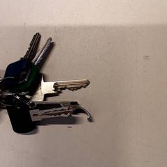 Etui na klucze z kluczami, zgłoszono przez Qbuzz ZHN przy użyciu iLost