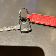 Kľúč AXA bike key with red tag, ako bolo nahlásené Hotel V Frederiksplein pomocou iLost