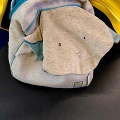 Rugzak Gris et bleu, zoals gemeld door IKEA Nantes met iLost