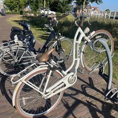 Crosstown Stoke witte fiets, som rapporterats till iLost