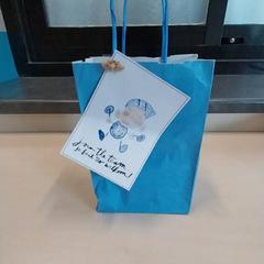 Geschenktasje, som rapportert av Arriva Limburg Zuid ved bruk av iLost