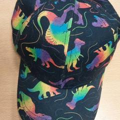 كاسكيت Blauw met dinos، كما تم الإبلاغ عنه بواسطة Arriva Vechtdallijnen عبر iLost