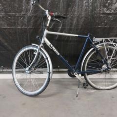 Bicikli Matra grijs/ blauw, amint azt Gemeente Nijkerk az iLost segítségével jelentette.