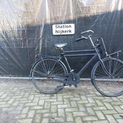 İLost kullanarak Gemeente Nijkerk tarafından bildirildiği gibi Bisiklet zwart
