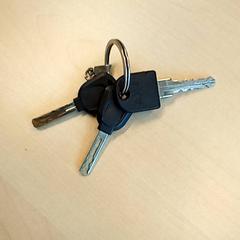 Nøkler, som rapportert av Arriva Den-Bosch ved bruk av iLost