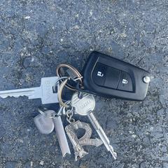 Sleutelbos met autosleutel en sleutelhangers, segons s'ha informat a iLost