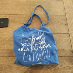 Nylon tasje met schoenen, como reportado ao iLost