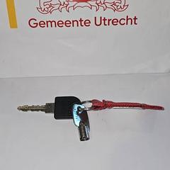 Clé de vélo Fietsleutel, a été signalé par Gemeente Utrecht utilisant iLost