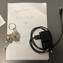 Kľúče & Nabíjačka Keys and charger, ako bolo nahlásené MEININGER Hotel Copenhagen pomocou iLost